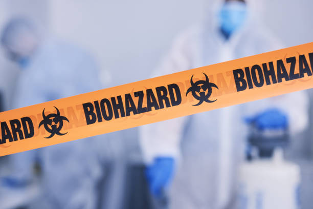 Professional Blood Cleanup technician working in Waldorf, MD